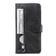 thumbnail image 4 of Funda con Cremallera para Xiaomi Redmi 9A, Carcasa Cartera de Cuero PU con Soporte y Tarjetero, 4 of 6