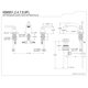 thumbnail image 2 of Grifo de baño Kingston Brass KB8954FL mini extendido, 2 of 2