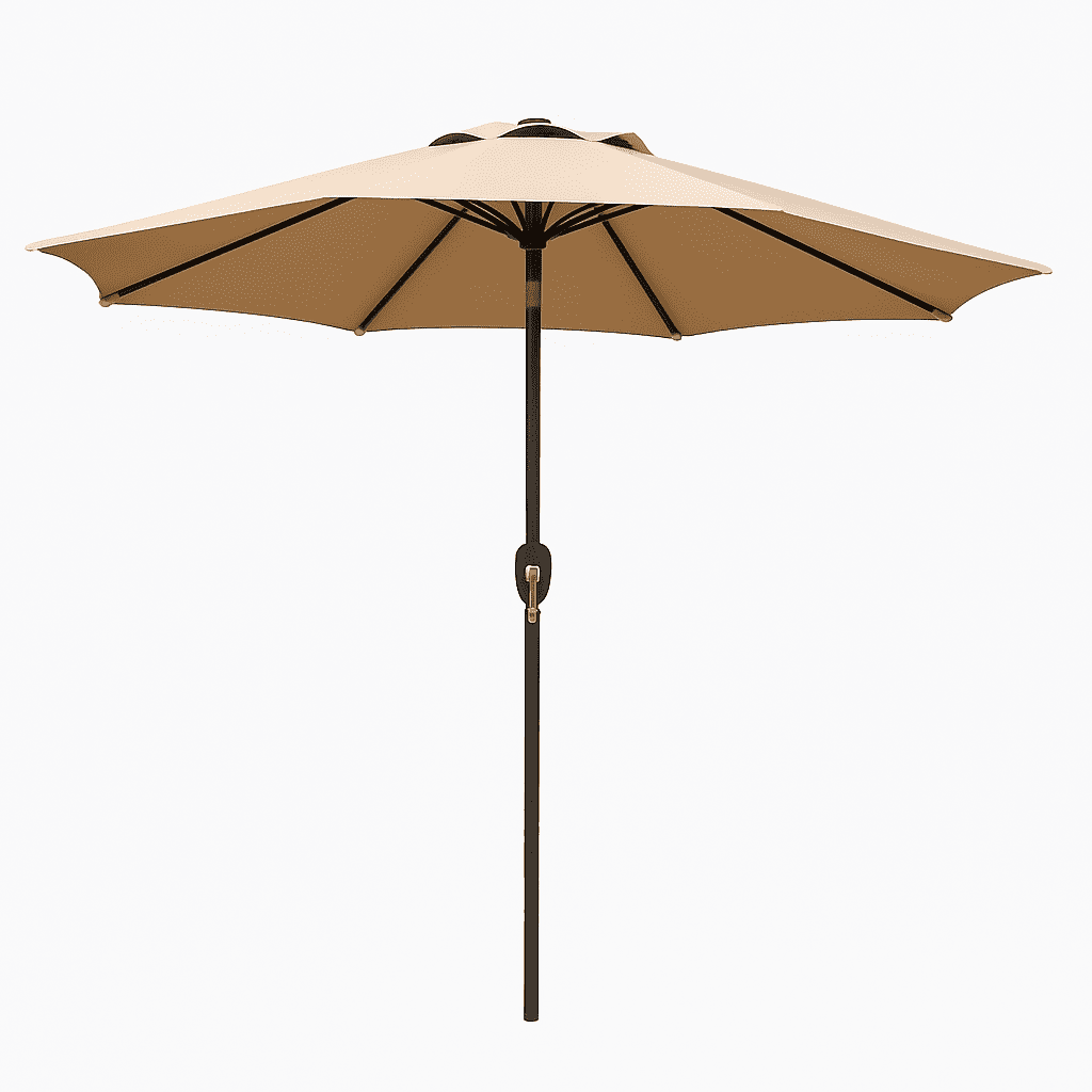 Javimate - Quitasol Terraza Recto 2,7 Mt Café