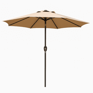 Javimate - Quitasol Terraza Recto 2,7 Mt Café