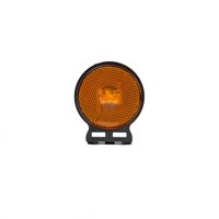 Iva Autopecas - Foco Lateral Led Ambar 12 Y 24 Volts Con Soporte