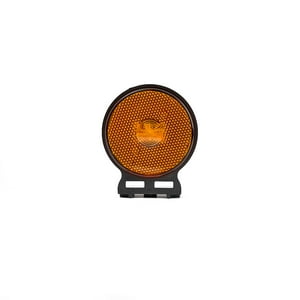 Iva Autopecas - Foco Lateral Led Ambar 12 Y 24 Volts Con Soporte