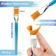 thumbnail image 3 of 1 Inch Flat Paint Brushes Bulk, 40 Pcs Large Acrylic Painting Brushes, 3 of 3