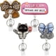 thumbnail image 1 of Carrete retráctil para insignias HoaOo Cute con clip y llavero (4 unidades), 1 of 7