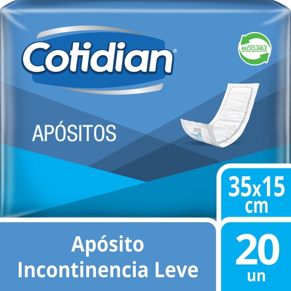 Apósito Normal Incontinencia Leve