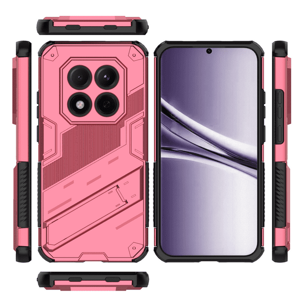Funda GANGXUN Antigolpes para Xiaomi Redmi Note 15 Pro 5G con Soporte Invisible, Antihuellas y Protección Completa