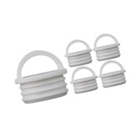 Bothyi - 5X Piezas De Tapón De Drenaje De Cubo De Fregona Giratoria, Tapón De Cubierta De Repuesto Para Bañera, 33X32Mm