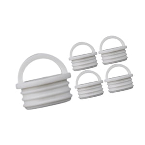 Bothyi - 5X Piezas De Tapón De Drenaje De Cubo De Fregona Giratoria, Tapón De Cubierta De Repuesto Para Bañera, 33X32Mm