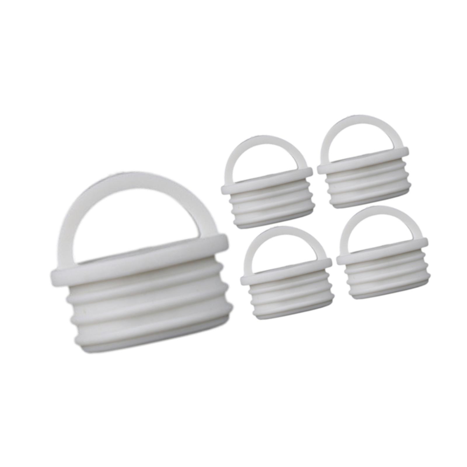 Bothyi - 5X Piezas De Tapón De Drenaje De Cubo De Fregona Giratoria, Tapón De Cubierta De Repuesto Para Bañera, 33X32Mm