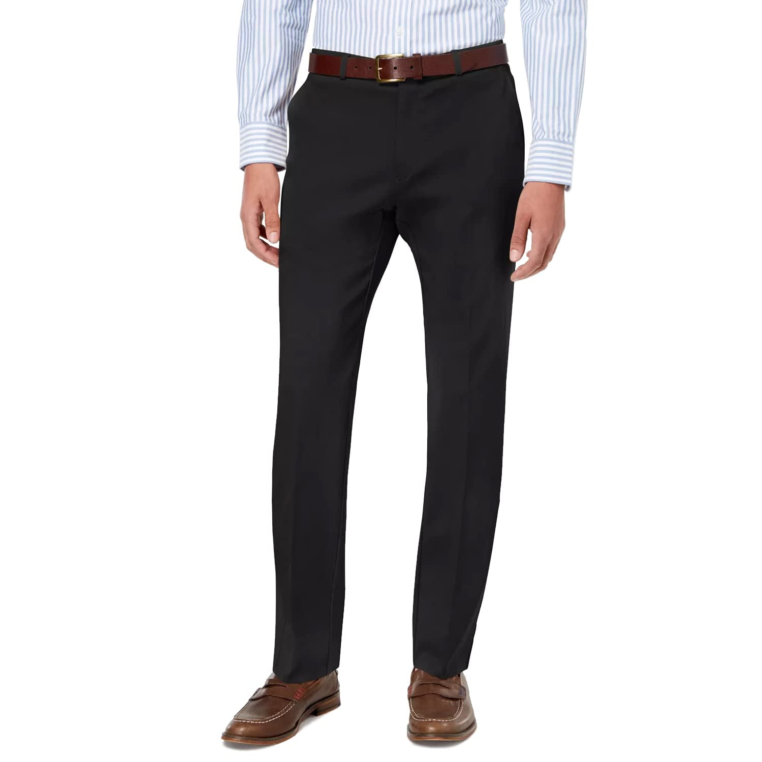 Pantalones Chinos Tommy Hilfiger Classic Stretch Para Hombre, Color Negro