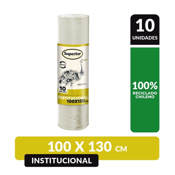 Bolsa Superior 100X130, 10 Un
