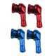 thumbnail image 4 of Vástagos De Válvula De Rueda De Motocicleta Universales De Aluminio CNC De 90 Grados Rojo Y Azul, 4 of 5