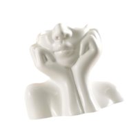 Bothyi - Jarrón Minimalista Con Forma De Cara Femenina, Decoración De Mesa Para Fiestas, Estantes De Cocina