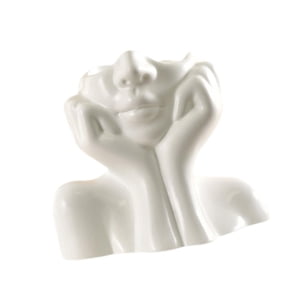 Bothyi - Jarrón Minimalista Con Forma De Cara Femenina, Decoración De Mesa Para Fiestas, Estantes De Cocina