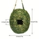 thumbnail image 2 of Nature Moss Hanging Hummingbird Hut, Hand Woven Bird House For Outside Garden Bird Supply, 2 of 4
