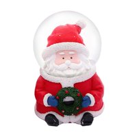 Magideal - Adorno De Escritorio Con Decoración De Bolas Navideñas, Estatua De Papá Noel Para Interiores, Decoración Navideña Para Regalos De Cumpleaños, Niñas Y Estilo B