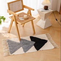 Top Lucky - Bajada De Cama Bordada Kilim De Estilo Etnico 60X90Cm Md74