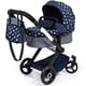 thumbnail image 1 of Cochecito de muñecas Bayer Design Xeo con estrellas azules y blancas, 46 cm, más de 3 años, 1 of 6