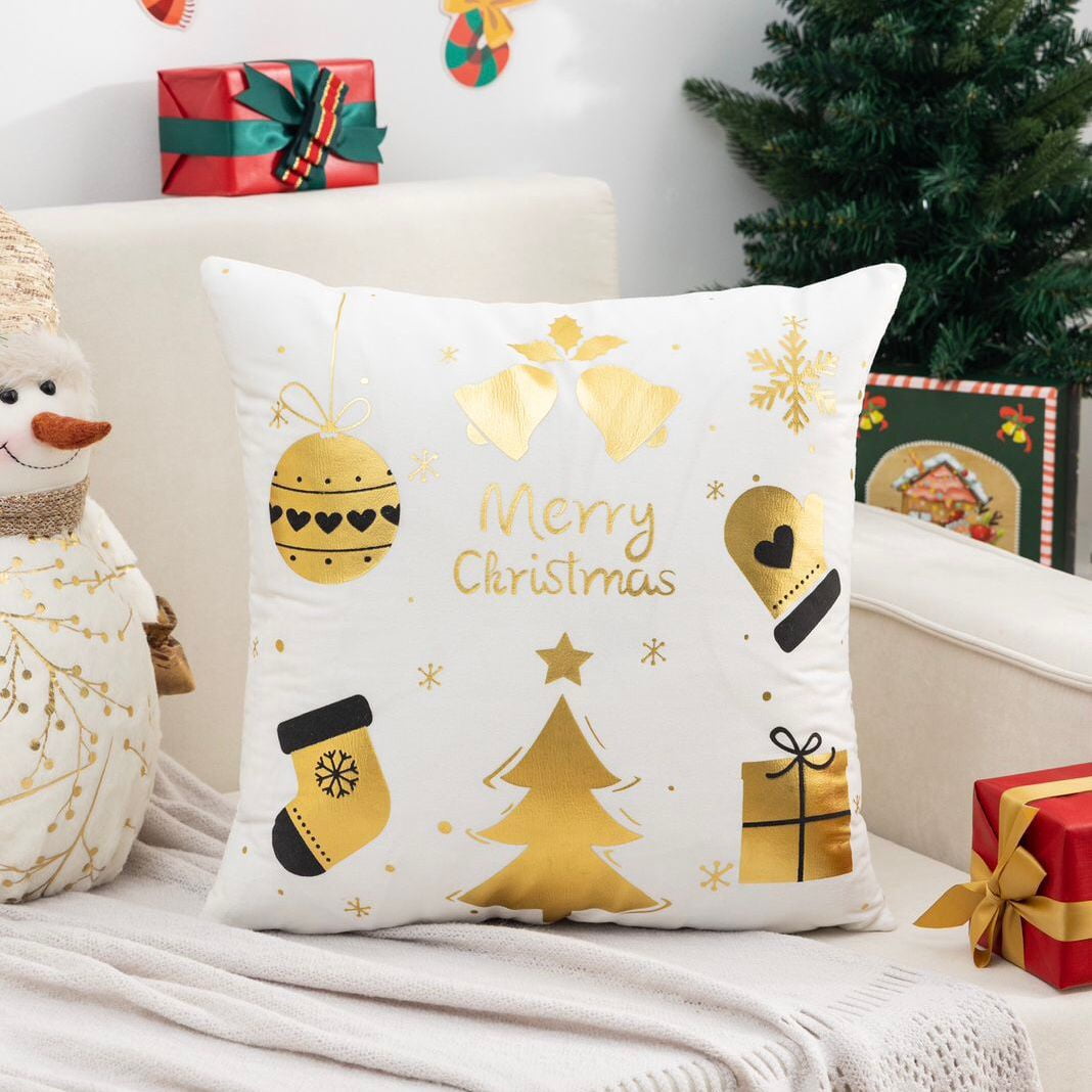 HPUK - Juego De 2 Fundas De Almohada De Lino, 45 X 45 Cm
