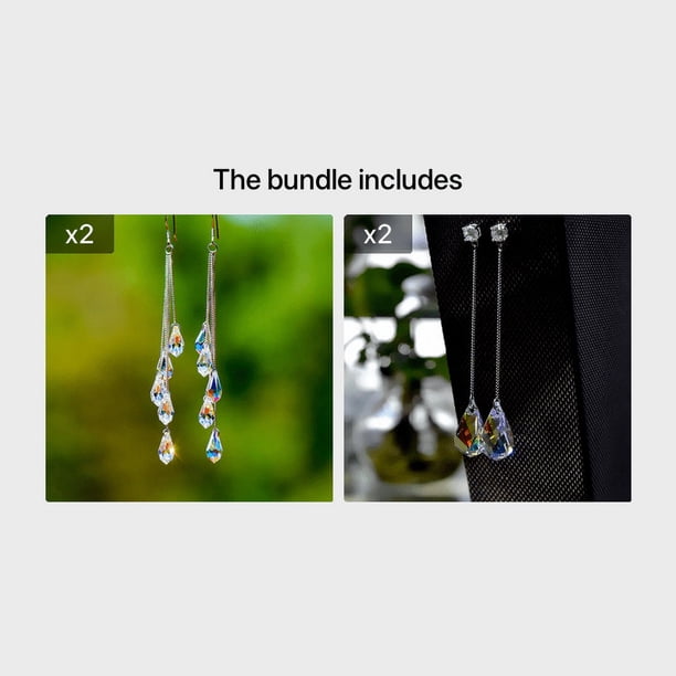 1pair Elegant Long Teardrop Zircon Dangle Earrings - 925 Silver Plated Anniversary Gift for Women and Girls - Perfect for Valentine's Day and Holiday Gifting