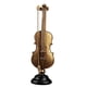 thumbnail image 1 of Instrumento Musical De Violín De Saxofón Decorativo, Estatua De Exhibición Para Decoración Del Hogar, Violín, 1 of 5