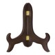 thumbnail image 1 of Uxcell 9" Soporte de Placa de Caballete, Soporte de Exhibición Plegable de Madera Marrón para Marco de Imagen Decorativo, 1 Paquete, 1 of 7