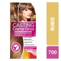 Coloración Cabello Sin Amoníaco Rubio 700 1 Un Casting