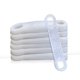 thumbnail image 1 of Perchas para colgar ropa BCP, goma antideslizante, transparente, 100 unidades, 1 of 9