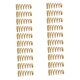 thumbnail image 1 of 20 piezas de guitarra eléctrica bass pickup bridge tailpiece saddles spring golden, 1 of 4