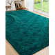 thumbnail image 1 of Alfombra Peluda Suave 180 X 200 Cm Primera Calidad Turquesa, 1 of 2