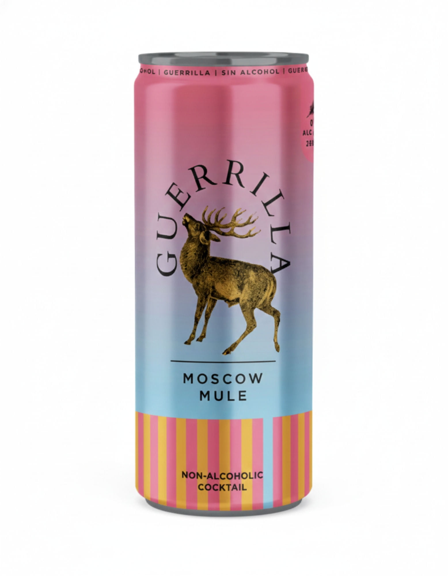 Cóctel Lata Sin Alcohol Moscow Mule 239 ml Guerrilla