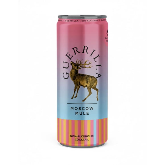 Cóctel Lata Sin Alcohol Moscow Mule, 239 ml