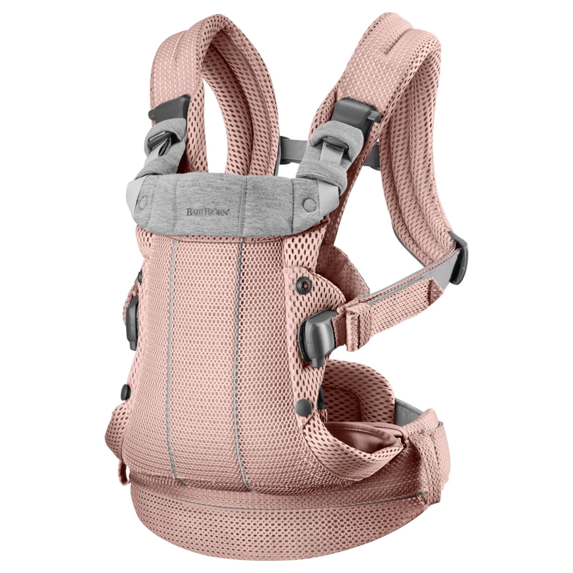 Babybjörn - Portabebé Babybjorn Harmony 3d Mesh Dusty Pink