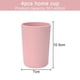 thumbnail image 2 of Vasos de paja de trigo, 4 unidades, de plástico, irrompibles, reutilizables, aptos para lavavajillas., 2 of 6