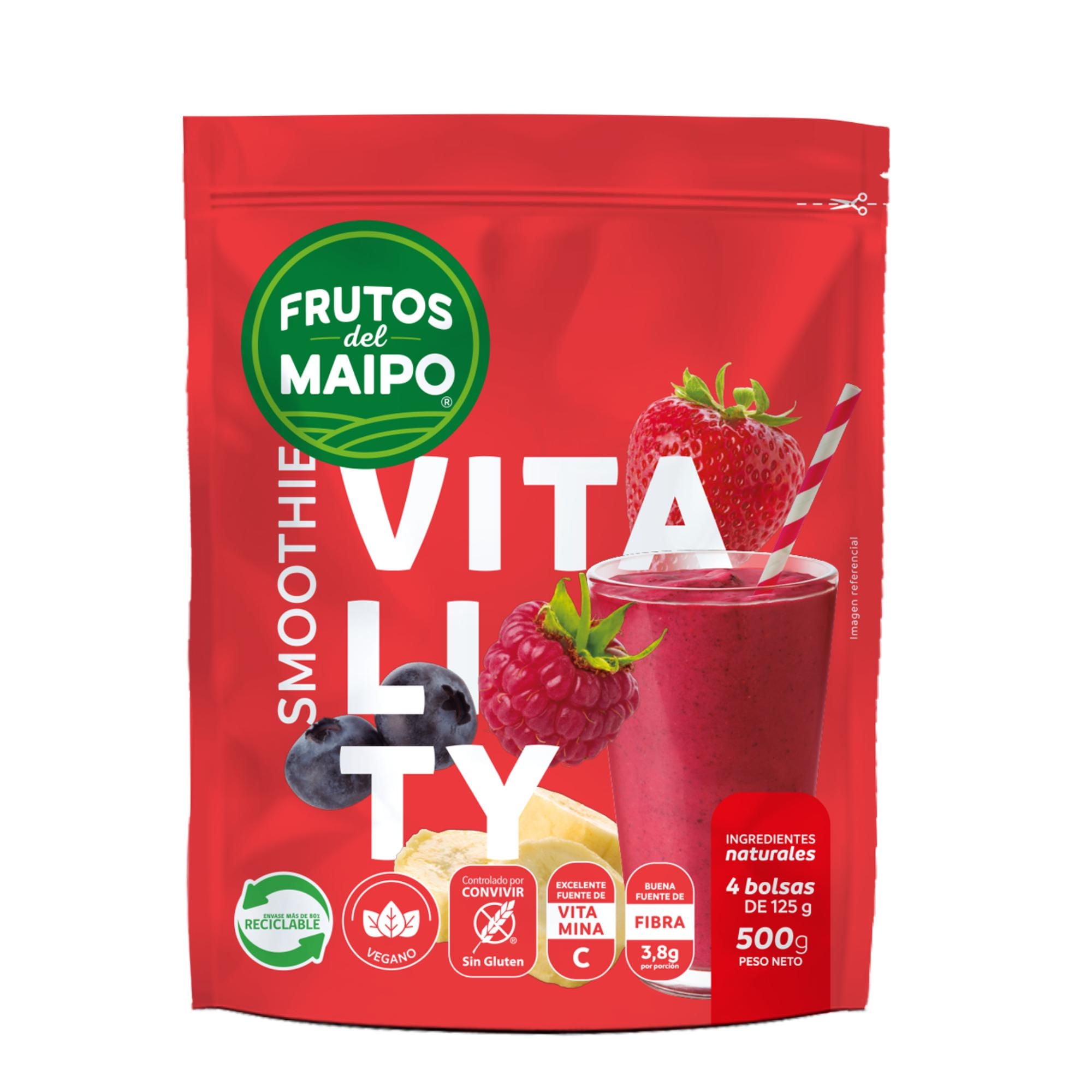 Batido De Frutos Rojos 500 g Frutos del Maipo