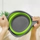 thumbnail image 2 of Colador de Silicona Redondo Plegable para Alimentos color verde, 2 of 4