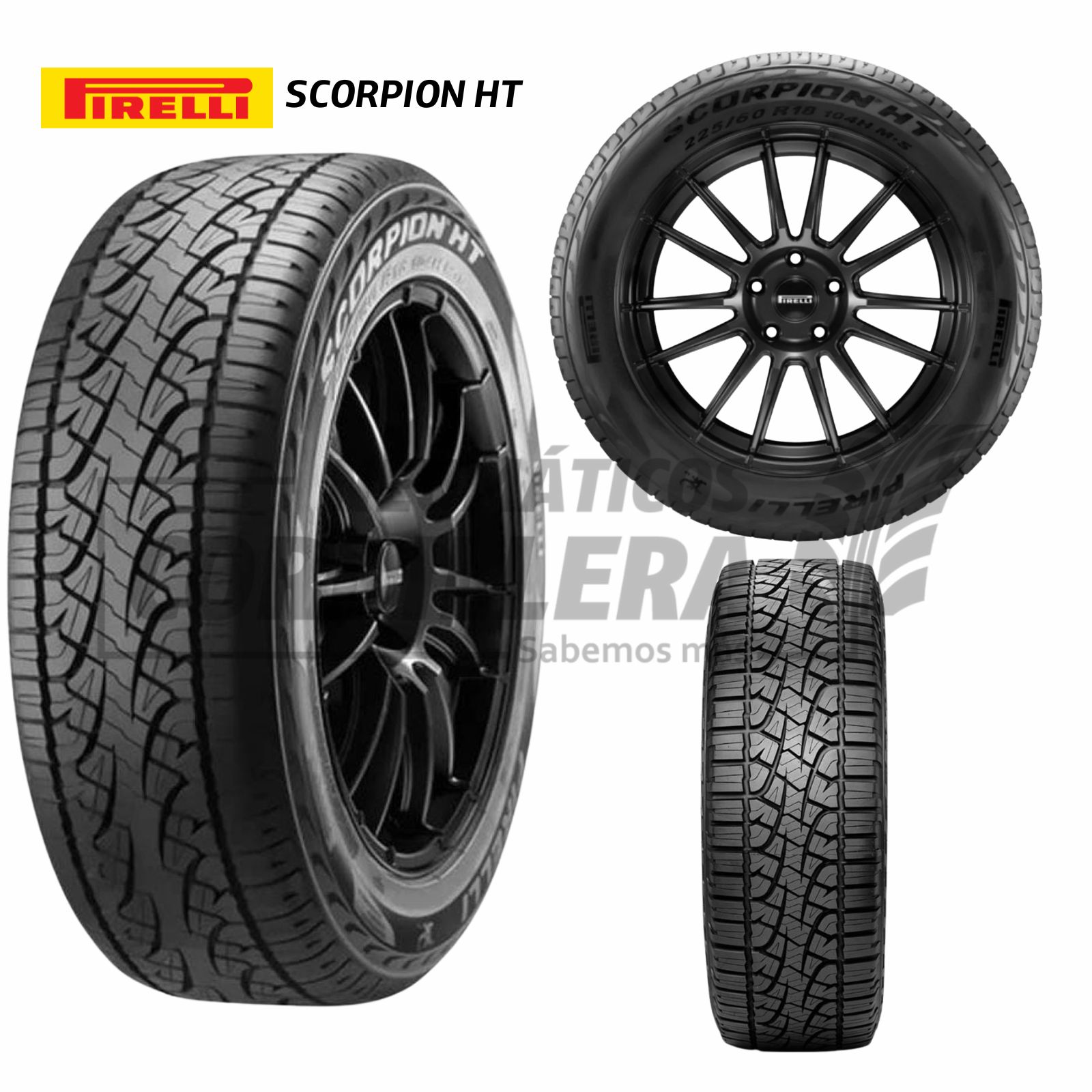 Pirelli - Neumático 245 70 R16 Scorpion Ht T 113 Brazil