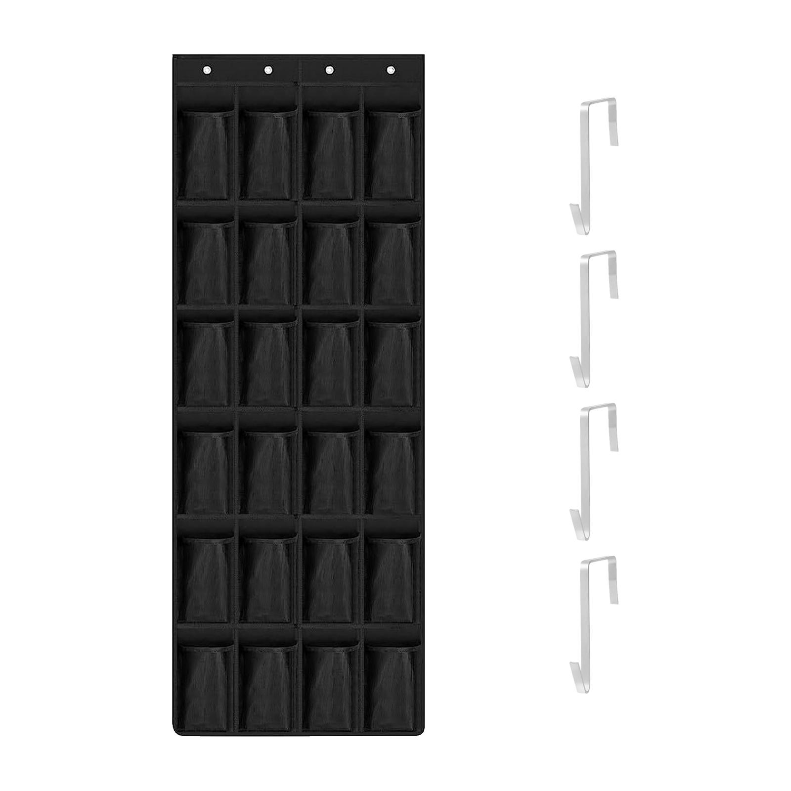 Bothyi - Organizador De Almacenamiento De Zapatos Zapatero Armario Hogar Gran Bolsillo De Malla Sobre La Puerta