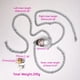thumbnail image 3 of 1 set, Flirtatious Pearl Metal Chastity Belt for Women - Enhance Intimacy and Pleasure, 3 of 4