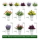 thumbnail image 2 of 6pzs Plantas Flores Artificiales Macetas Decorativas Bonsai, 2 of 10