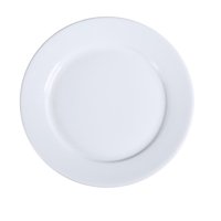 Plato Llano Yanco Colección Abco, Porcelana Superblanca, 30 Cm