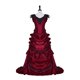 thumbnail image 2 of Vestido Fortunehouse Rojo Largo Estilo Gótico Victoriano, 2 of 6