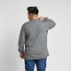 thumbnail image 2 of Plus Polera Manga Larga AEX Gris Hombre 3XL, 2 of 4