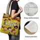 thumbnail image 3 of Big Mouth Bolso de tela con estampado de lienzo para mujer, bolsa de compras reutilizable y estética, con cremallera interior, regalo para mujer, 35 × 40 cm., 3 of 6