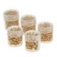 thumbnail image 1 of 5 botellas al por mayor de acero inoxidable suelta espaciador de cuentas diy oro, 1 of 5
