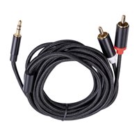 Bothyi - Rca A 3,5 Mm Para Amplificador De Teatro Cable Auxiliar Auriculares Rca A Aux 3M