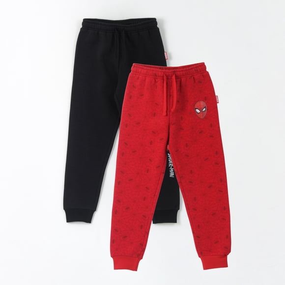 Bipack Pantalón de Buzo Niño Spiderman Negro Marvel