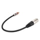 thumbnail image 2 of Cable adaptador de audio con interfaz RCA hembra a XLR macho, carcasa de aleación de zinc chapada en oro., 2 of 8