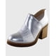 thumbnail image 1 of Botin eneven alto Plateado, 1 of 4