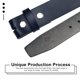 thumbnail image 4 of Cinturón HJones de 107 cm azul de cuero sin hebilla, 4 of 7